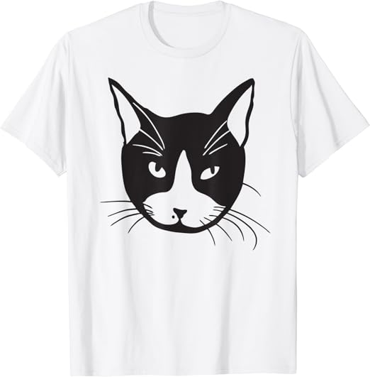 Black Cat TShirt Amazon.co.uk Clothing